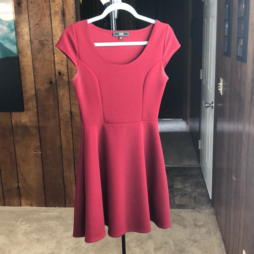 Red dress
